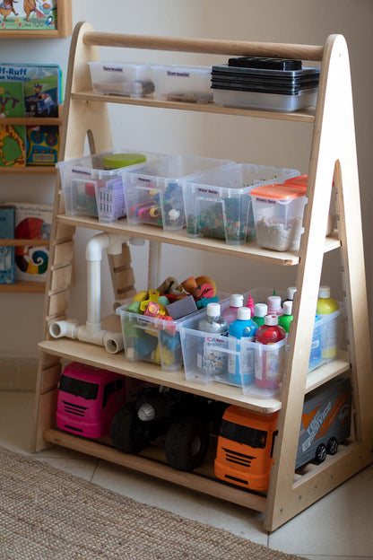 Adjustable Shelving Unit for Kids Toys and Storage Boxes by Home Decor | Souqify