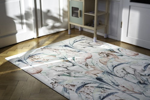 African Life Big rubber mat Rectangular mat. Dimensions: 118cm x 180cm x 4mm by Dinkids-Gugu the Hero | Souqify