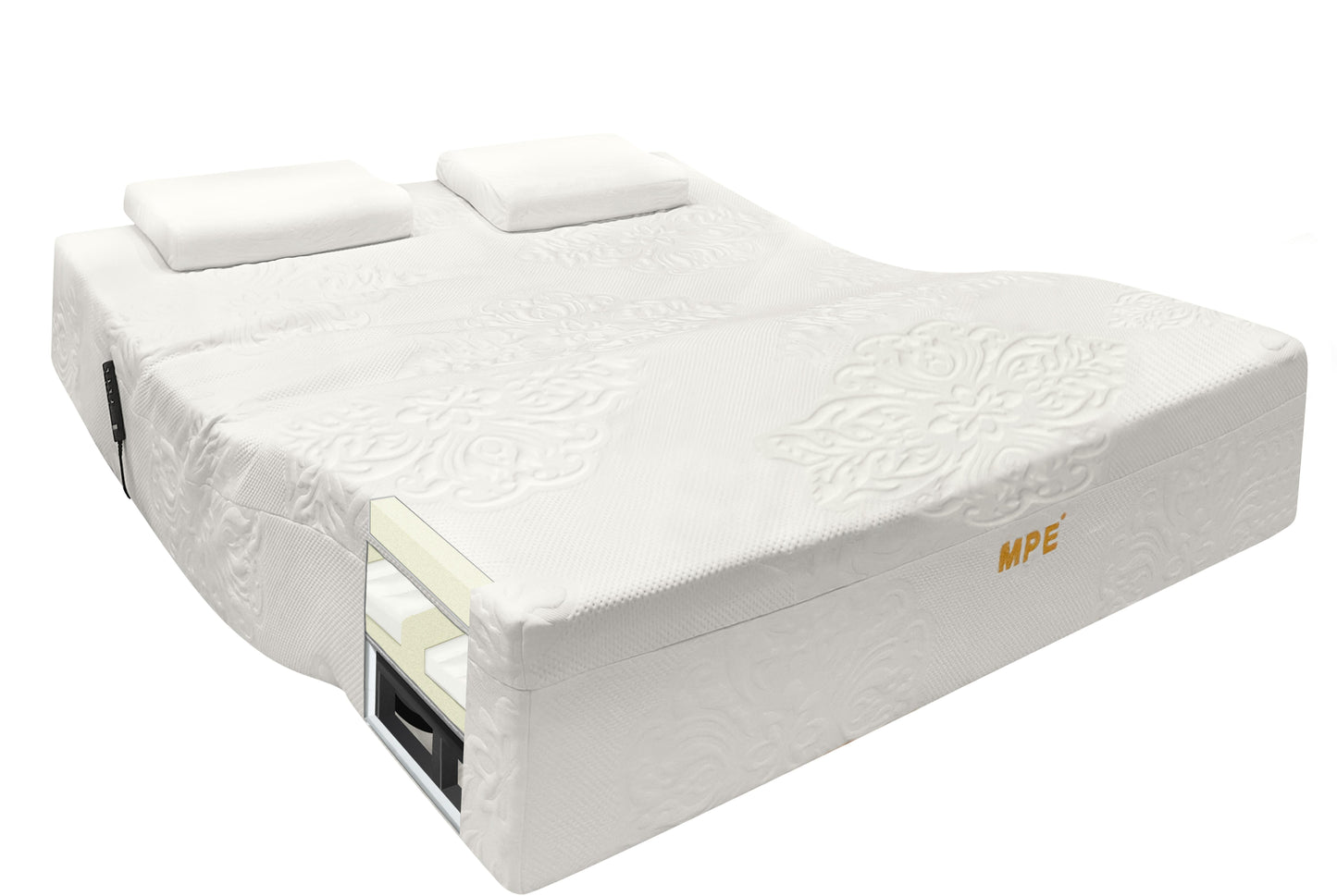 AI Mattress A2335 AI real-time Automatic Adjustment of firmness Bed by MPE Smart Bed | Souqify