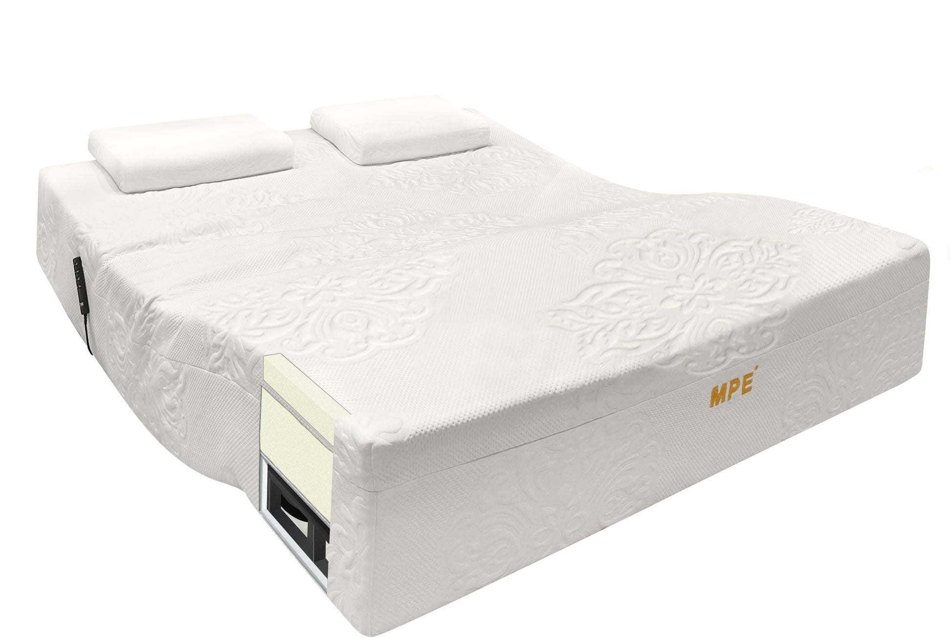 AI Mattress A2335 AI real-time Automatic Adjustment of firmness Bed by MPE Smart Bed | Souqify
