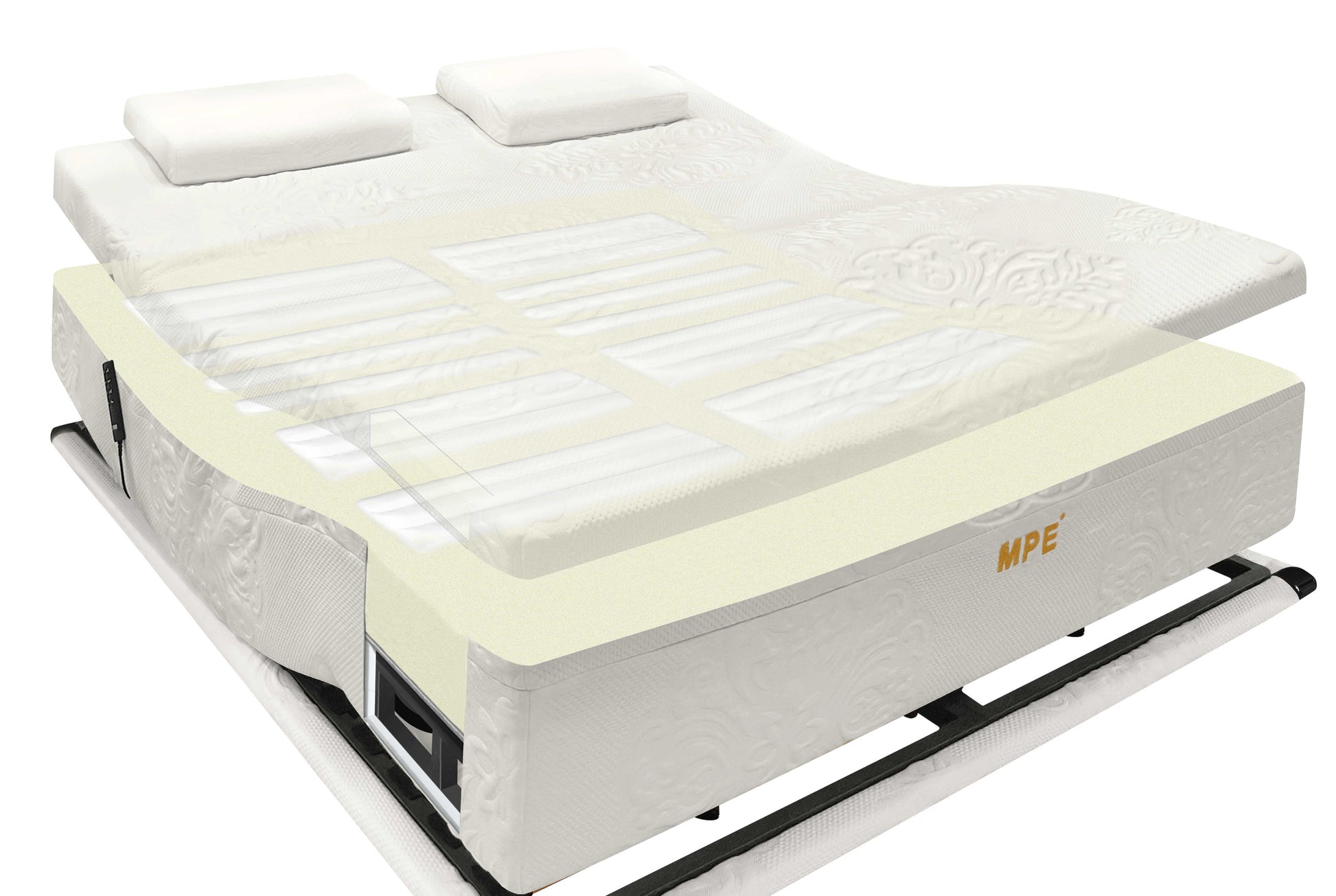 AI Mattress A2335 AI real-time Automatic Adjustment of firmness Bed by MPE Smart Bed | Souqify