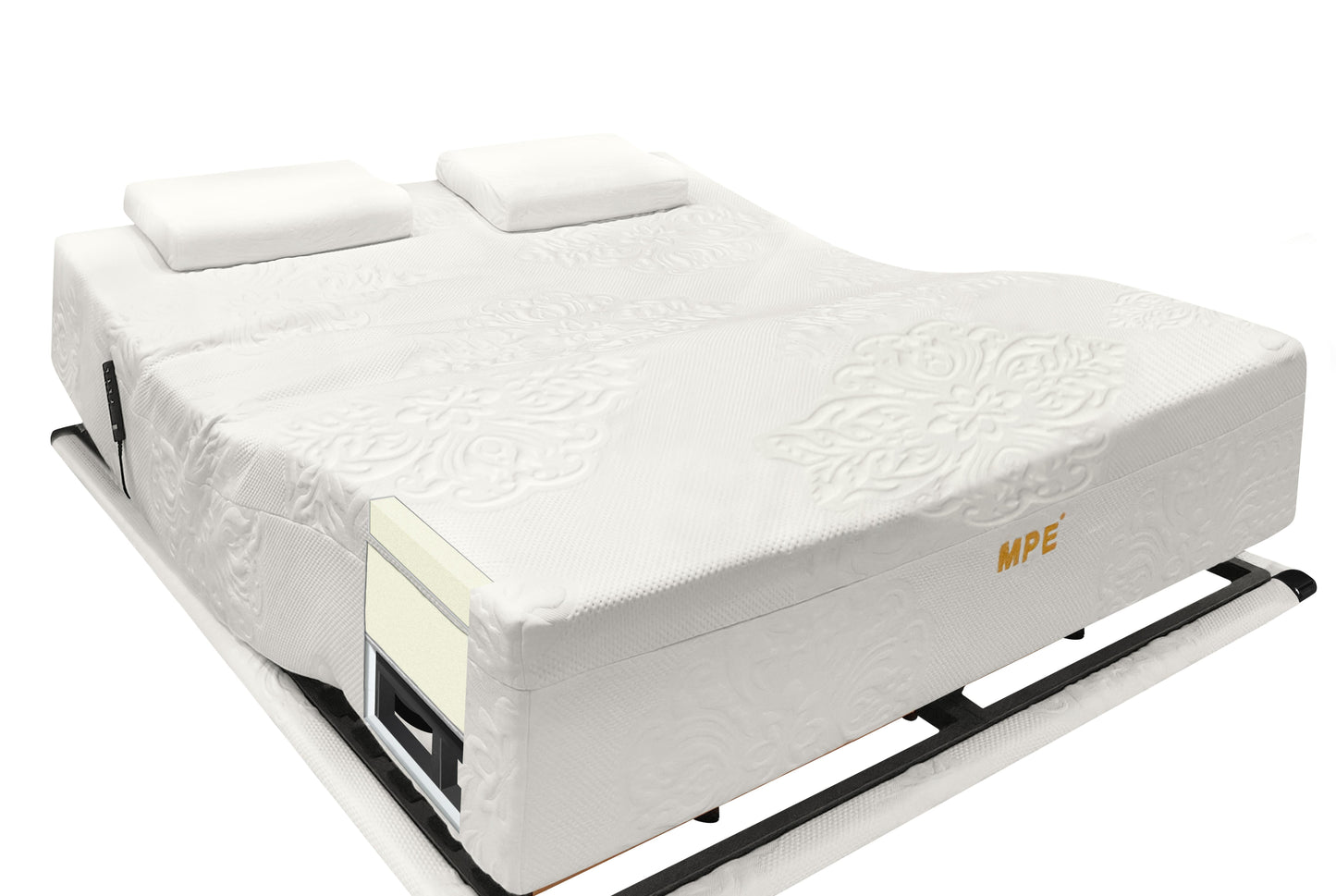 AI Mattress A2335 AI real-time Automatic Adjustment of firmness Bed by MPE Smart Bed | Souqify