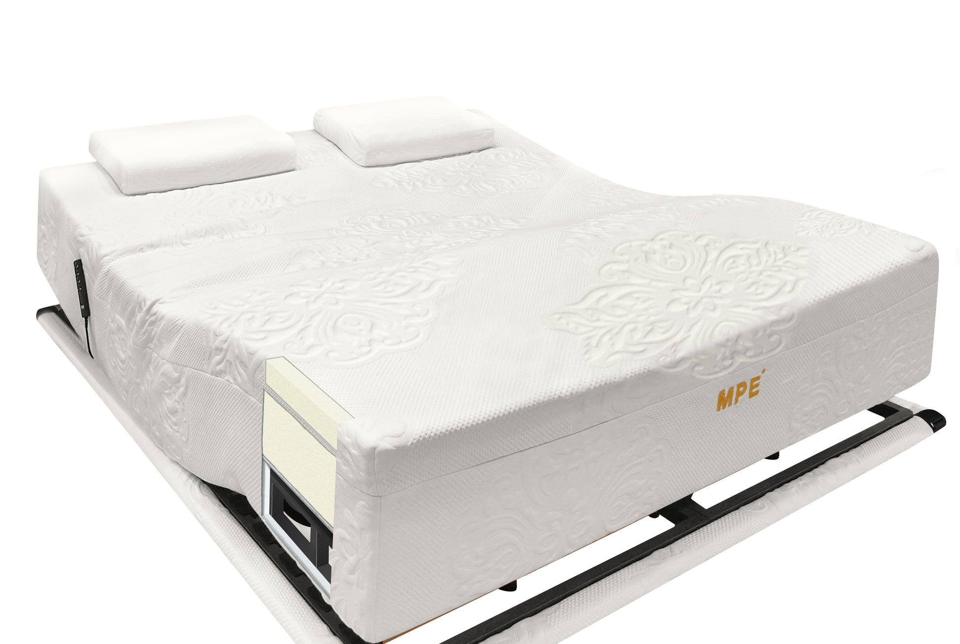 AI Mattress A2335 AI real-time Automatic Adjustment of firmness Bed by MPE Smart Bed | Souqify