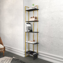 Alice Metal Bookcase BENDIRE GOLD by DECOROTIKA | Souqify