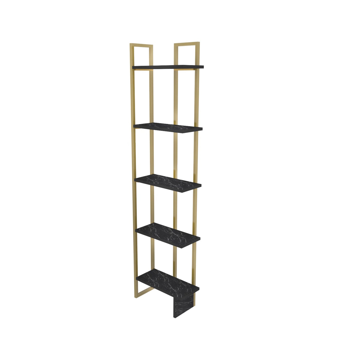 Alice Metal Bookcase BENDIRE GOLD by DECOROTIKA | Souqify