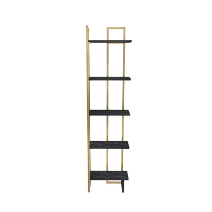 Alice Metal Bookcase BENDIRE GOLD by DECOROTIKA | Souqify
