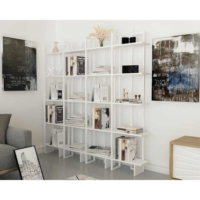 Alice Metal Bookcase-White by DECOROTIKA | Souqify