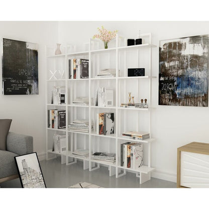 Alice Metal Bookcase-White by DECOROTIKA | Souqify