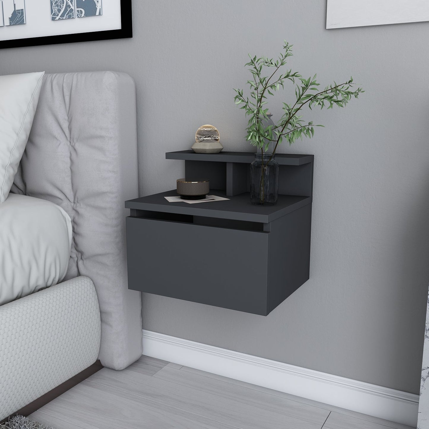 Alice NightUnit Anthracite by DECOROTIKA | Souqify