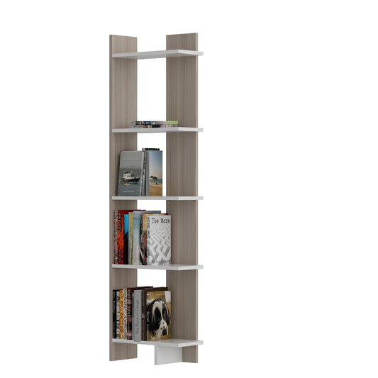 Alice Wood Bookcase-White&Cordoba by DECOROTIKA | Souqify