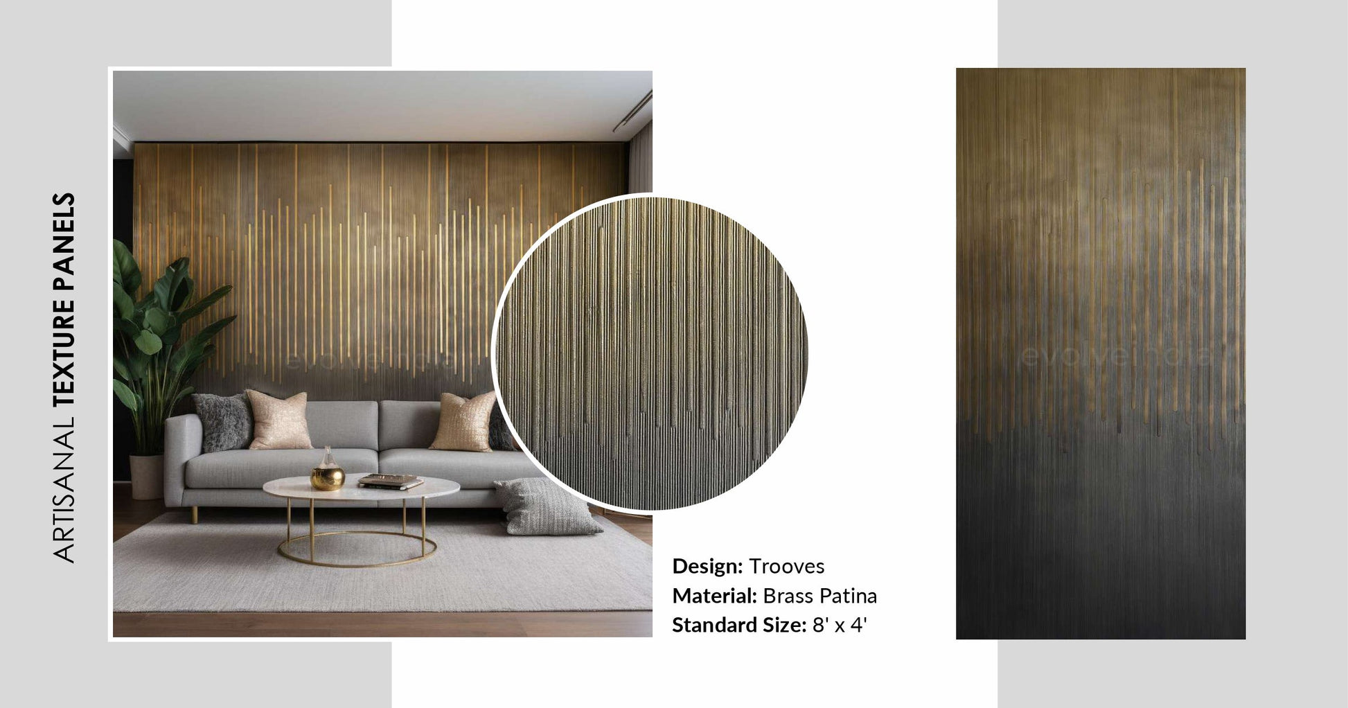 ARTISANAL TEXTURE PANELS by EVOLVE | Souqify