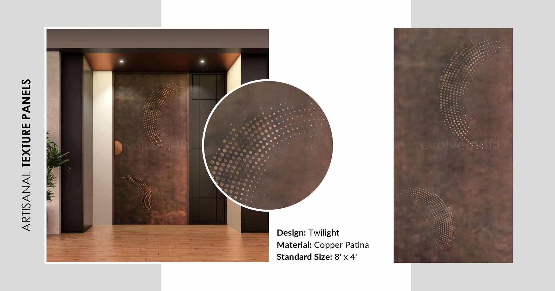 ARTISANAL TEXTURE PANELS by EVOLVE | Souqify
