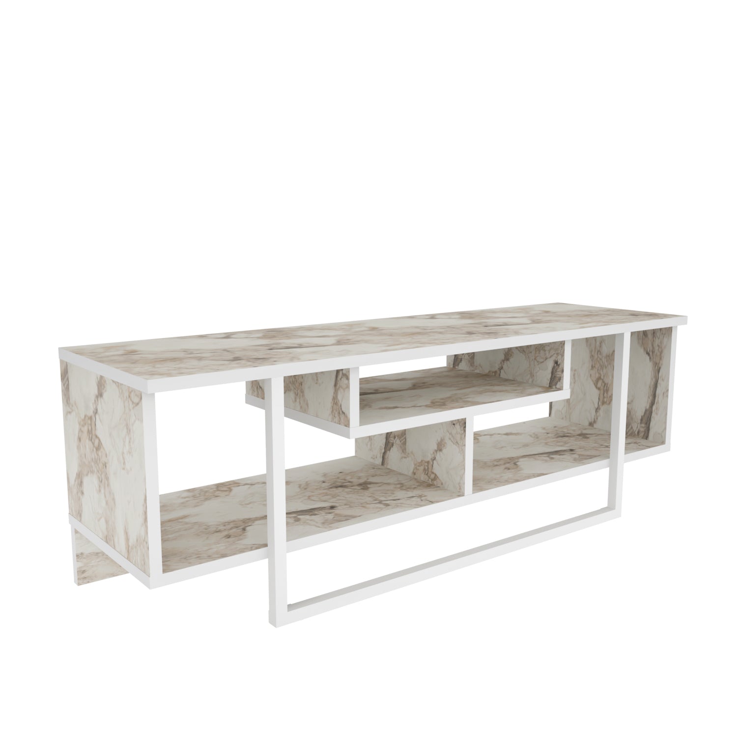 Asal 47'' TV Unit - Ephesus & White by DECOROTIKA | Souqify