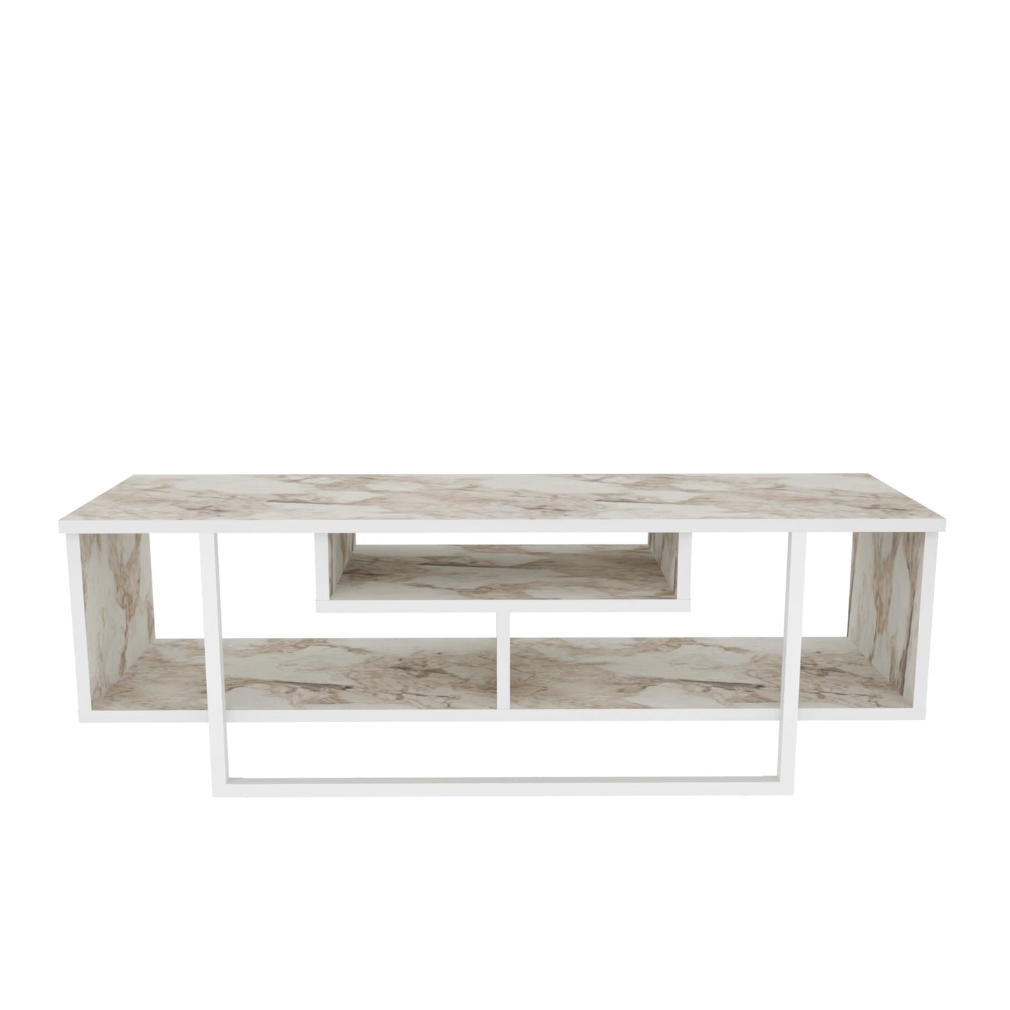 Asal 47'' TV Unit - Ephesus & White by DECOROTIKA | Souqify