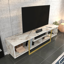 Asal 59'' TV Unit - Ephesus & Gold by DECOROTIKA | Souqify