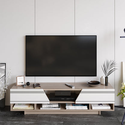 Aspatria TV Unit - White and Cordoba by DECOROTIKA | Souqify