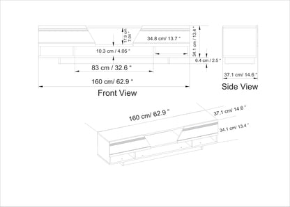 Aspatria TV Unit - White by DECOROTIKA | Souqify