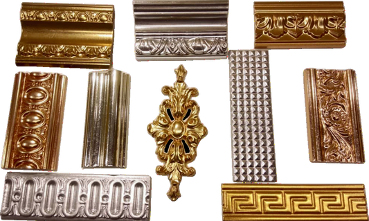Assorted Decorative Wall Trim and Molding Collection by MANSIO | Souqify