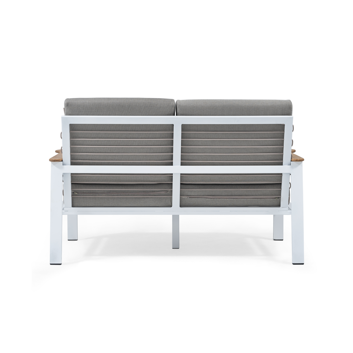 August 2 Seater ALLUMINIUM, 142 CM by SANCREA | Souqify