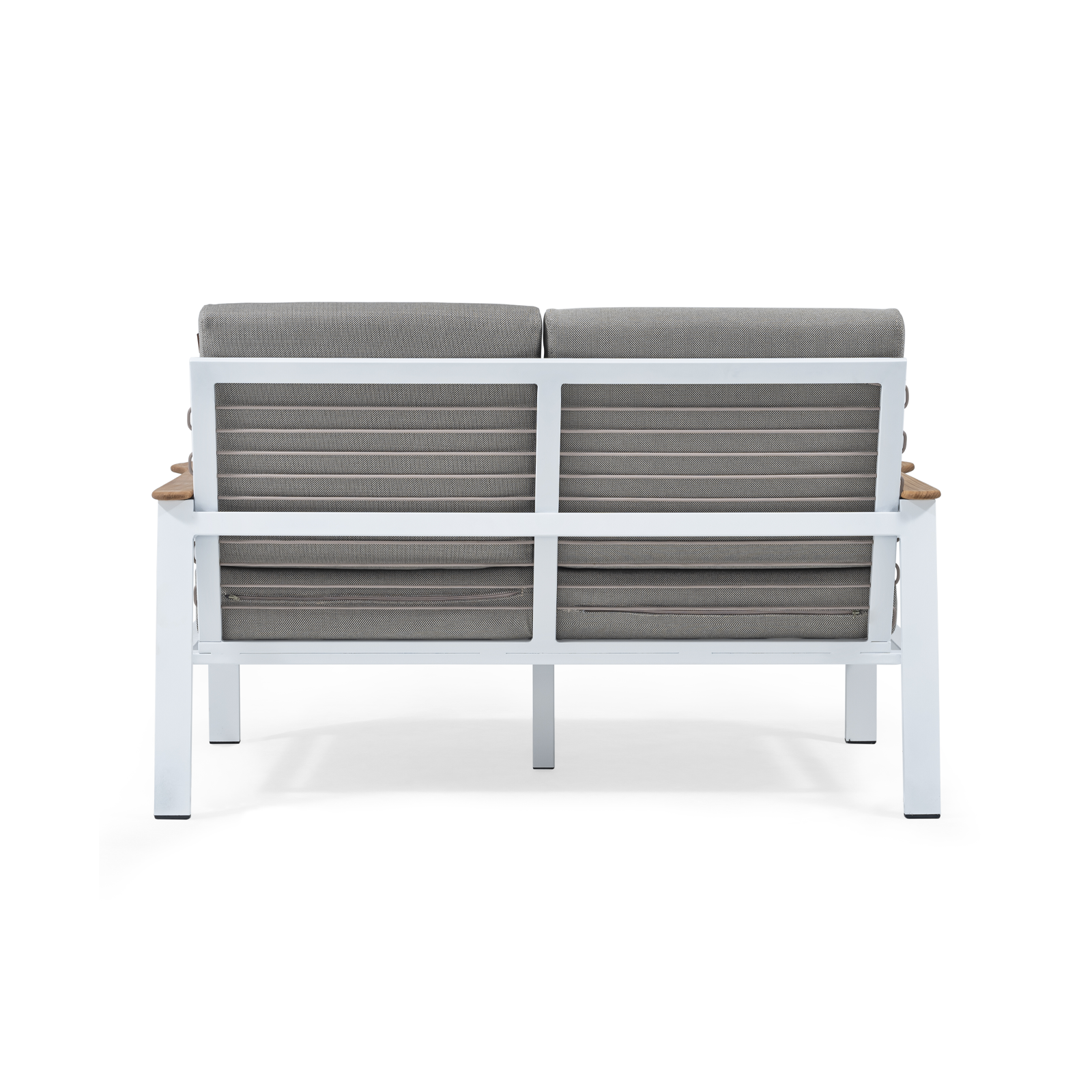 August 2 Seater ALLUMINIUM, 142 CM by SANCREA | Souqify