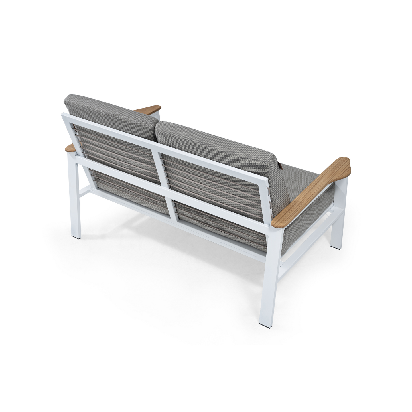 August 2 Seater ALLUMINIUM, 142 CM by SANCREA | Souqify