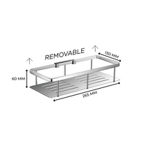 BAS1 | BAS2 - Removable Straight Shelf - Bathroom Accessories by TUSCANI | Souqify