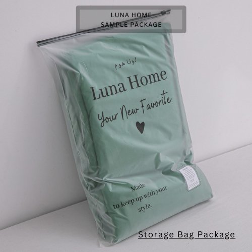 Basic King size 6 pieces, Luna Home Premium Quality Duvet Cover Set. Green color. by 5 | Souqify