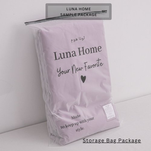 Basic King size 6 pieces, Luna Home Premium Quality Duvet Cover Set. Lavender color. by 5 | Souqify
