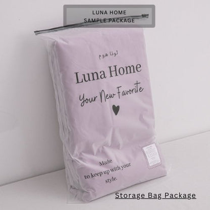 Basic Single Set of 4 Pieces, Luna Home Premium Quality Duvet Cover Set. Lavender color. by 5 | Souqify