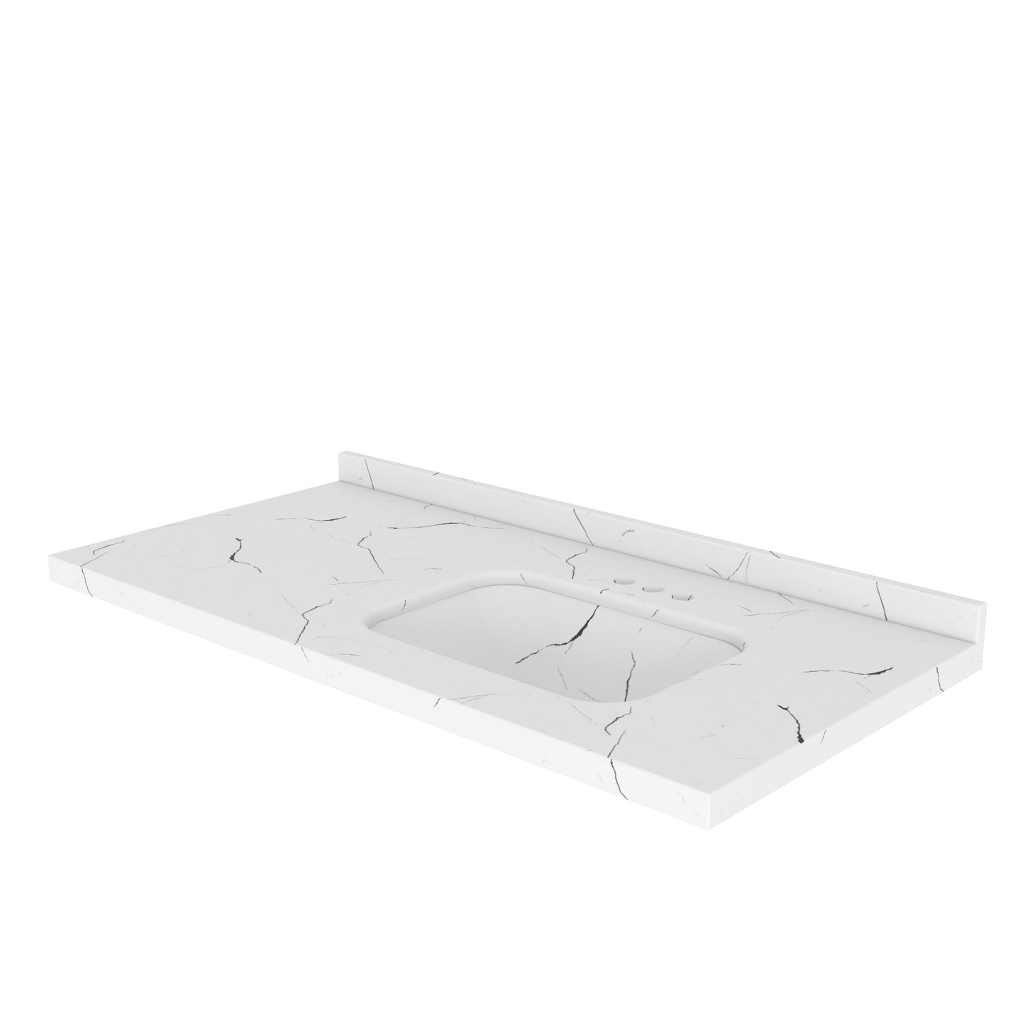 Bathroom Vanity Kardelen Bathroom Vanity-BV47WH01 White 127 X 68 X 110 by DECOROTIKA | Souqify