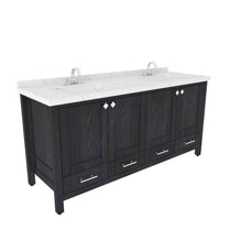 Bathroom Vanity Kardelen Bathroom Vanity-BV71DB01 Dark Blue 187 X 68 X 110 by DECOROTIKA | Souqify