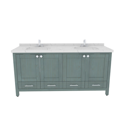 Bathroom Vanity Kardelen Bathroom Vanity-BV71SG01 Sea Green 187 X 68 X 110 by DECOROTIKA | Souqify
