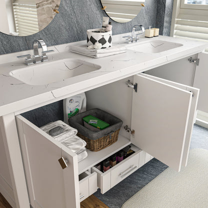 Bathroom Vanity Kardelen Bathroom Vanity-BV71WH01 White 187 X 68 X 110 by DECOROTIKA | Souqify