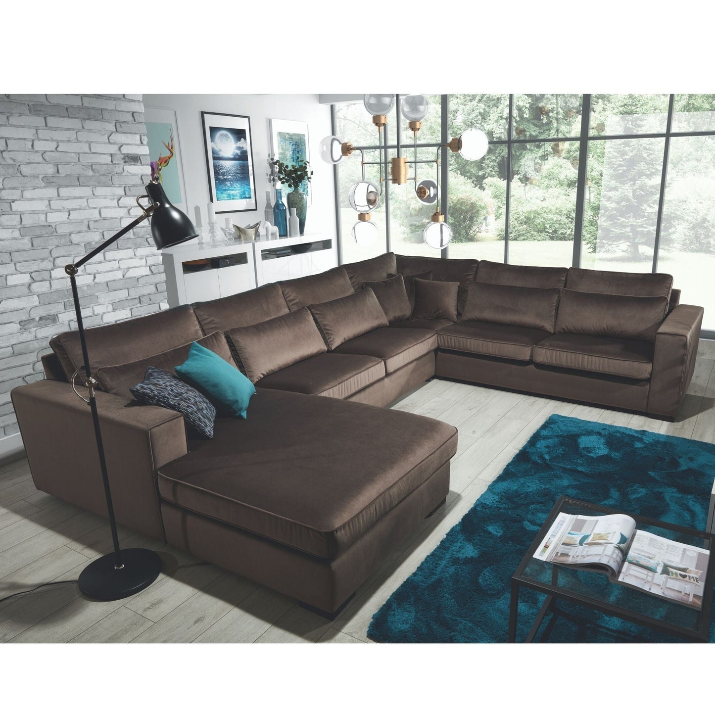 SOLID 2 U-SHAPE SOFA | YOU PLACE FOR REST AFTER A LONG DAY
