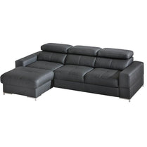 BELGRAD Modern Corner Sofa Bed | 3020mm X 1840mm | Plenty leathers & fabrics to choose! by EWOODS | Souqify