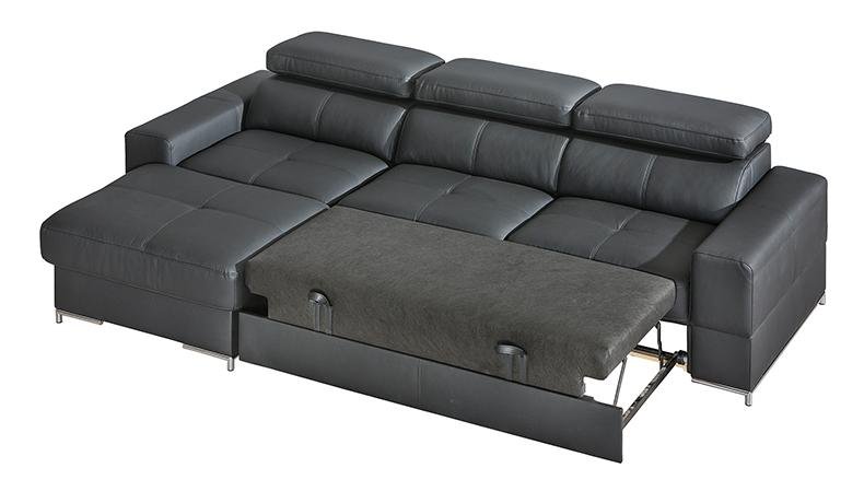 BELGRAD Modern Corner Sofa Bed | 3020mm X 1840mm | Plenty leathers & fabrics to choose! by EWOODS | Souqify