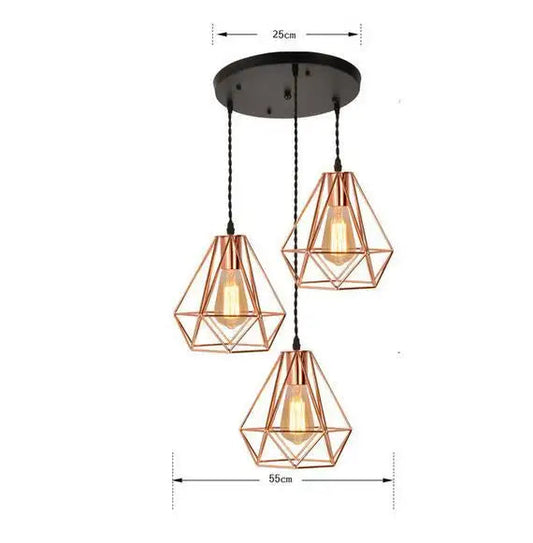 Bird Cage Pendant Light Island Pyramid Pendant Light by Zhongsan | Souqify