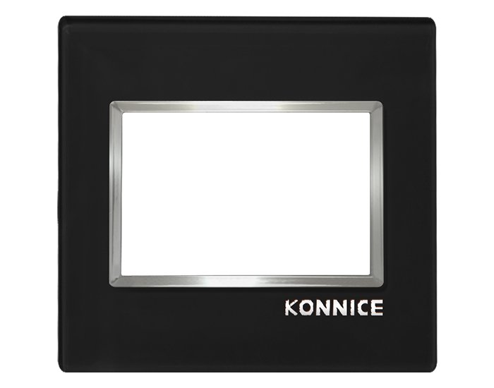 Black Crystal Electric Wall Cover by Konnice | Souqify