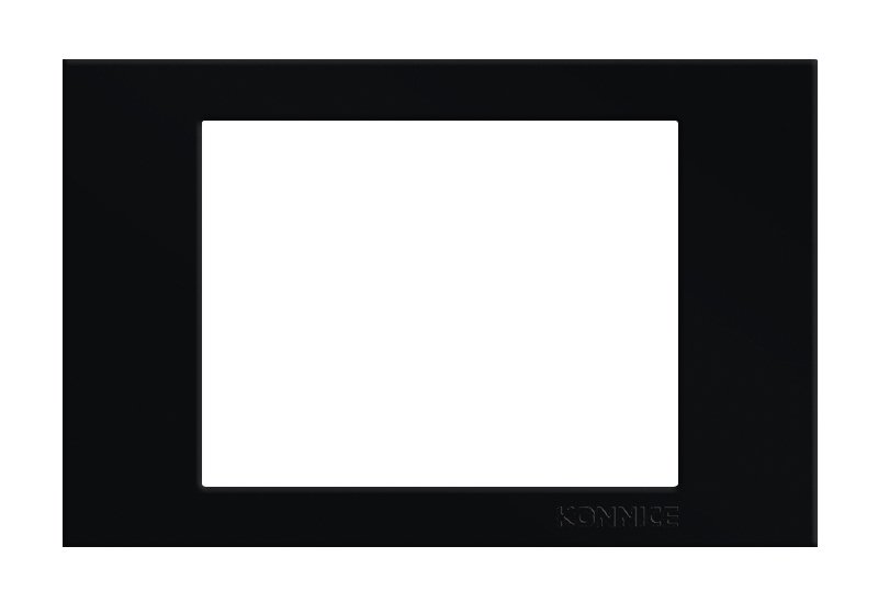 Black Electric Wall Cover Frame by Konnice | Souqify