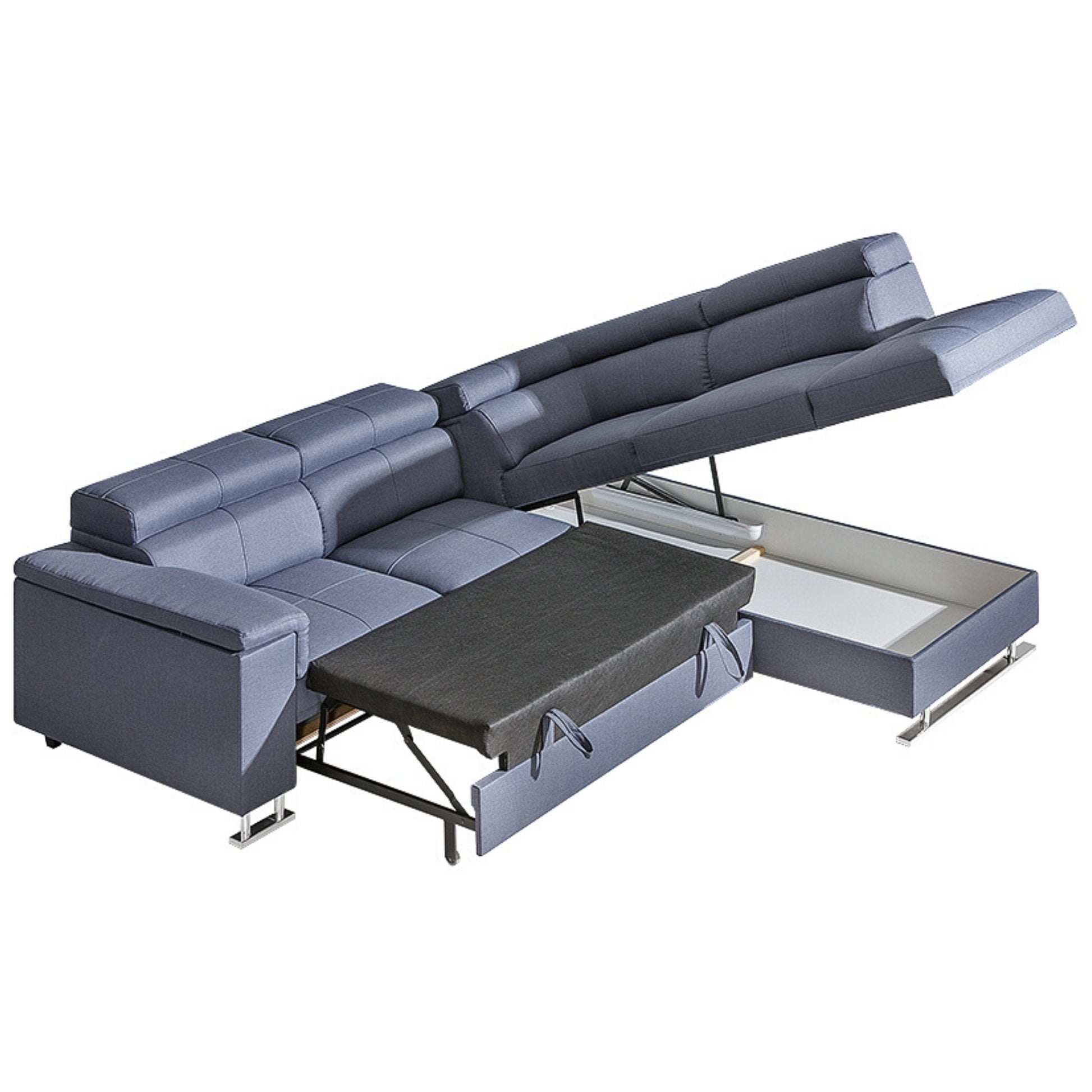 BLANCO Large Modern Corner Sofa Bed | 2710mm X 2260mm | Bespoke Design by EWOODS | Souqify