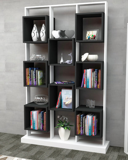 Bookshelf Edge - White, Black-EDGBC01 White
Black 185 X 35 X 20 by DECOROTIKA | Souqify