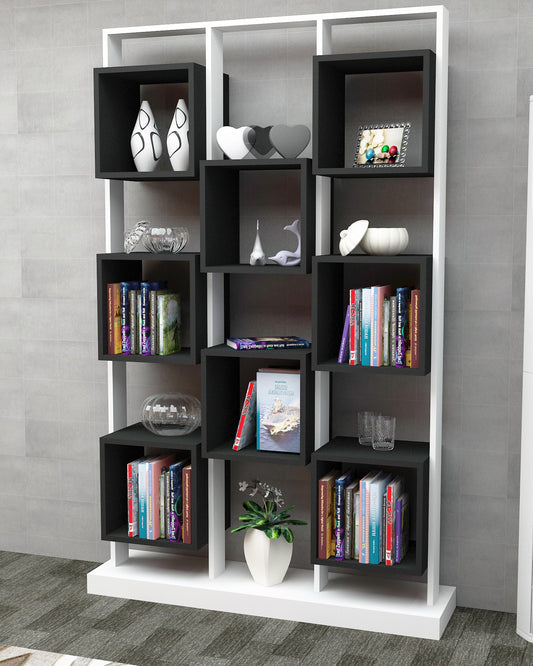 Bookshelf Edge - White, Black-EDGBC01 White
Black 185 X 35 X 20 by DECOROTIKA | Souqify
