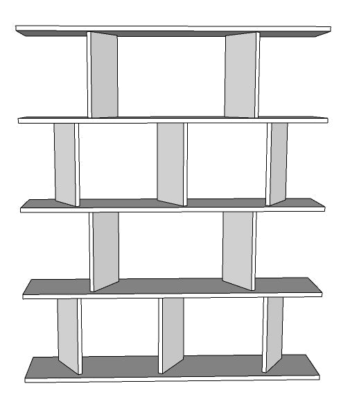 Bookshelf Grace - Black, Oak-GRC47BC03 Black
Oak 136 X 30 X 22 by DECOROTIKA | Souqify