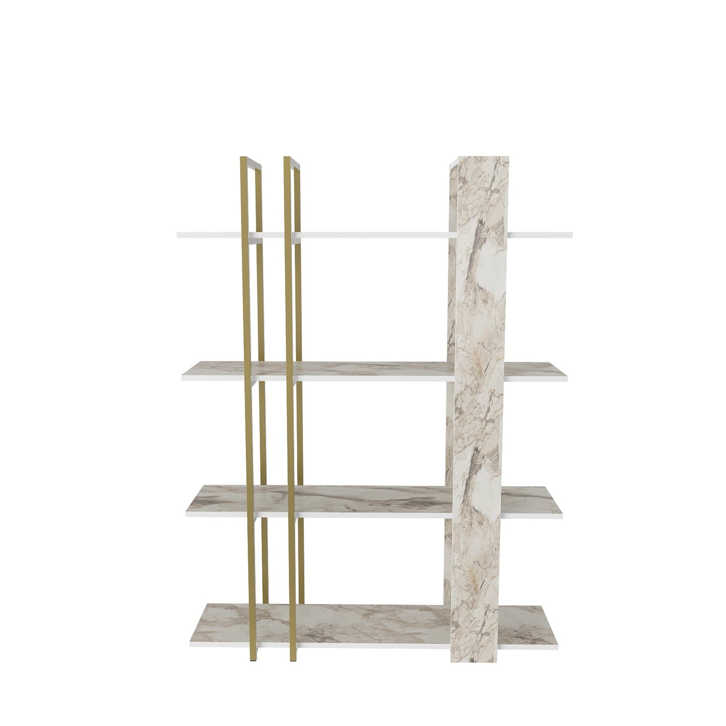 Bookshelf Onno Bookcase Ephesus Gold-ONN63BC01 Ephesus Gold 180 X 45 X 20 by DECOROTIKA | Souqify