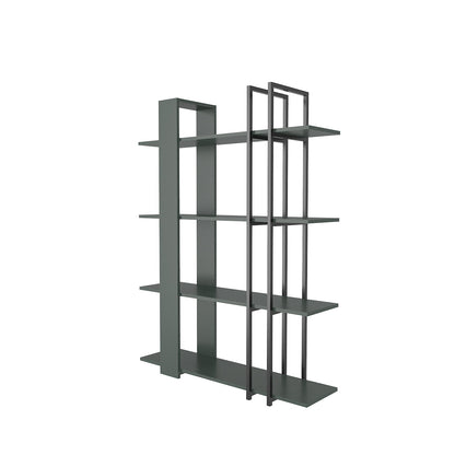 Bookshelf Onno Bookcase Silva Siyah-ONN63BC04 Silva Siyah 180 X 45 X 20 by DECOROTIKA | Souqify