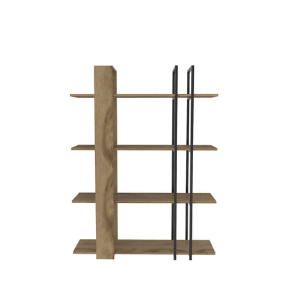 Bookshelf Onno Bookcase Ud Siyah-ONN63BC03 Ud Siyah 180 X 45 X 20 by DECOROTIKA | Souqify