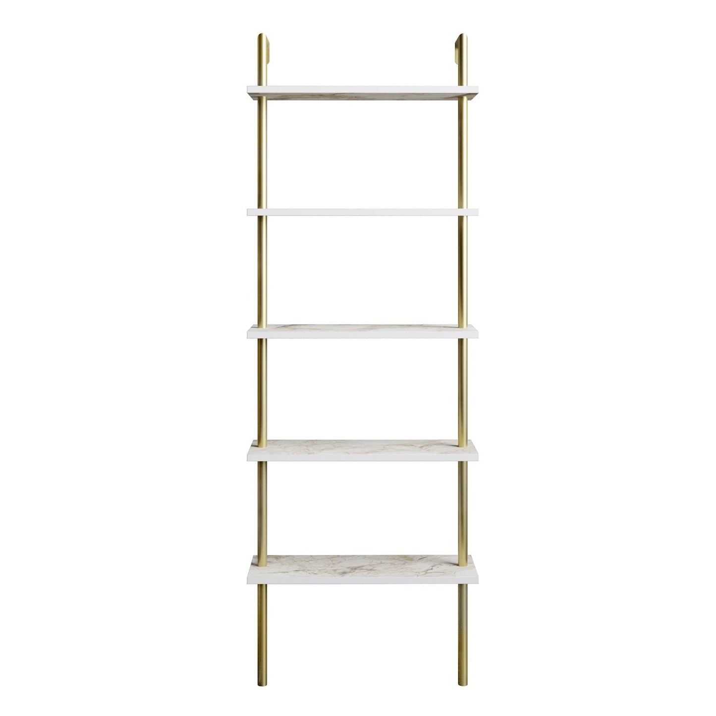 Bookshelf Paula - White, Gold-PAU68LBC03 White
Gold 76 X 28 X 17 by DECOROTIKA | Souqify