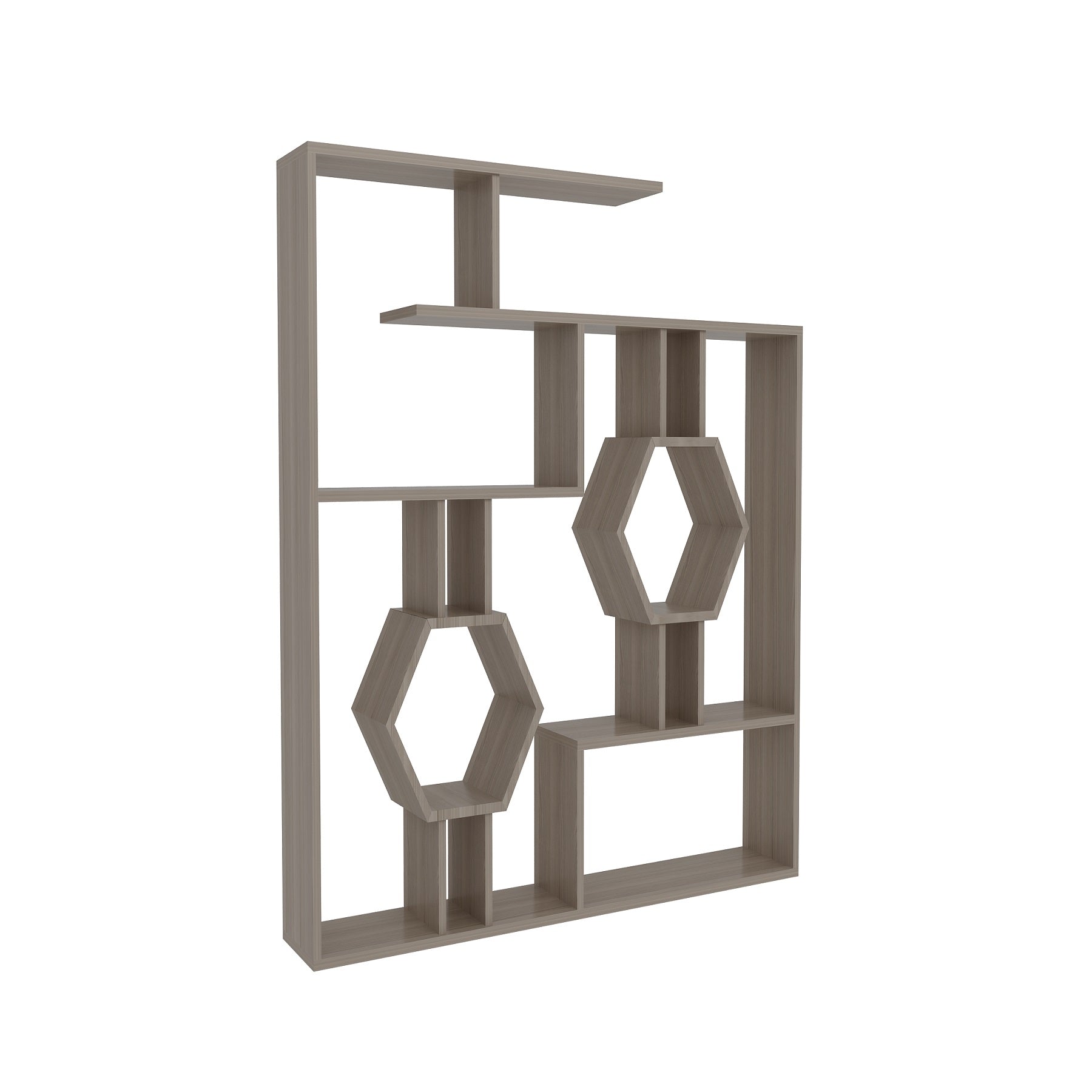Bookshelf Tamara - Black-TMR52BC07 Black 144 X 28 X 21 by DECOROTIKA | Souqify
