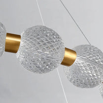 Brass Round Chandeliers Pendant Lights Wire Adjustable Aluminium Hall Living Room Lighting Restaurant Bedroom Pendant Light by Zhongsan | Souqify