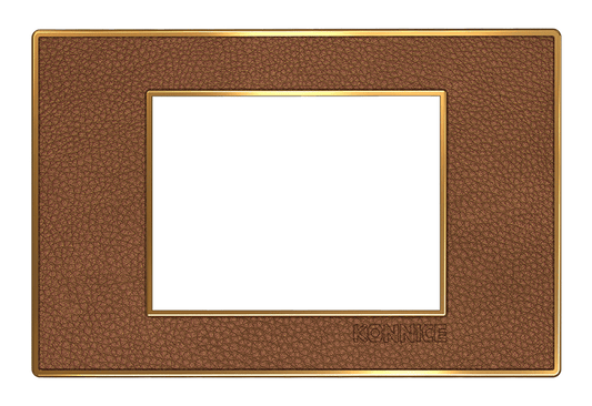 Brown Leather Electric Wall Cover by Konnice | Souqify
